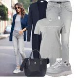 Šaty s dlouhým rukávem móda pro plnoštíhlé outfity image