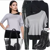 Leggings outfits Pomlad za dame image