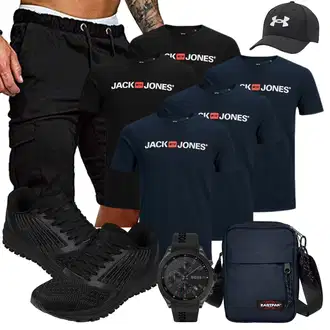 Sommer Outfits Wandern mit Schwarz Unkategorisiert WHITIN "Summer Outfit"Look: Trekking, Laufen, Freizeit, Fitness, Wandern
