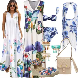 Outfity pro plavby lodí "Elegantní letní outfit"
