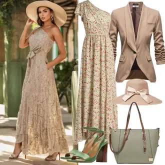 Outfity pro svatební hosty "Elegantní letní outfit"