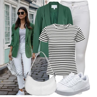 90-ich Skating Outfit sa Svjetloplava/Plava/Siva/Bijela Tanka Tenisica/Kožna Tenisica/Skate cipela/neformalna cipela/Ljetna Tenisica Puma "Odjeća za slobodno vrijeme"Look: 90-ich, Nerd, Steampunk, Sportski, Estetika, Skater, Hip Hop, S zakovicama, Skating, Aerobik, Tenis, Skate