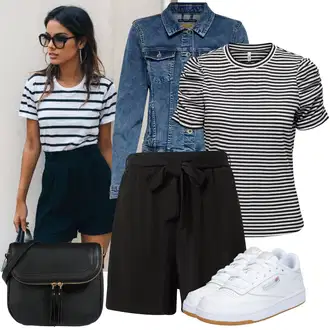 Outfit sa Crna Hlače od muslina/Balon Hlača/Hlača za Plažu/Hlače za Trening/Paperbag Hlača/Culotte Hlačice/Slip-on Hlača/Tradicionalna Hlača Edited "Lagana odjeća"