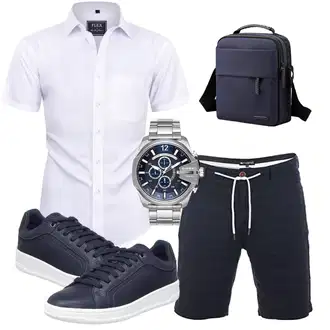 Sommer Outfits Leichte mit Fliederfarben siliteelon, Schwarz Unkategorisiert SPAHER "Freizeit Outfit"