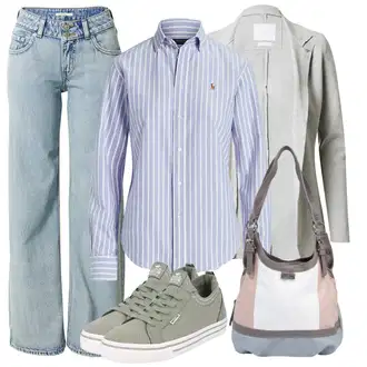 Poletne Outfiti Stari denar mit Bež/Roza/Škrlatna/Rjava Torba za čez ramo/Velika torba/Vrečka za prenašanje/Vrečka iz blaga/Torba za čez ramo/Satchel torba/Nakupovalna torba Tom Tailor "Jesenska obleka za prosti čas"Look: Kul, Eleganten, Italijanska, Lepo, Stari denar