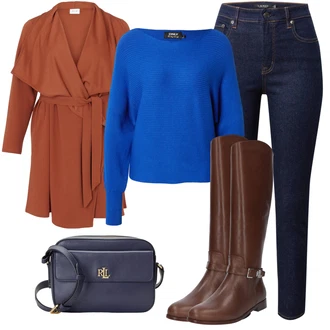 90. leta outfit mit Temno modra/Modra Usnjena Jakna/Ženske 7/8 Kavbojke/Capri Kavbojke/Odrezane Kavbojke/Kavbojke Visokega Pasu/Kavbojke z Razporkom/Push up Kavbojke/Regular Fit Kavbojke/Ozke Kavbojke/Usnjene Čevlje/Zožene Kavbojke/Termodžinsi/Zimska jakna Polo Ralph Lauren "Jesenska oblačila"Look: Stil, 90. leta, Kul, Francoski, Lepo, Stari denar