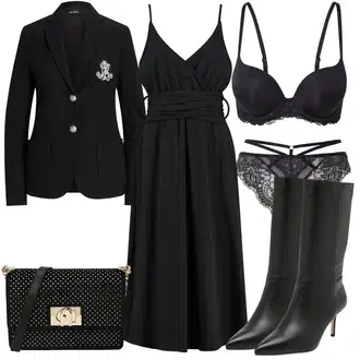 outfit mit Hlačke Tangica HUNKEMÖLLER "Jesenski outfit"