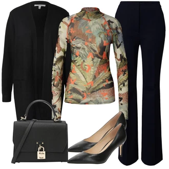 Jesenske Outfiti Prazničen mit Črna/Rjava/Bela Torba za čez ramo/Vrečka za prenašanje/Torba za čez ramo/Billfold/Mini torbica/Satchel torba Steve Madden "Jesenska oblačila"Look: Eleganten, Plemenita, Kul, Prazničen, Pisarna, Stari denar