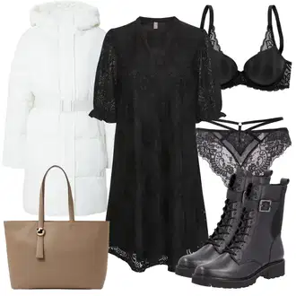 outfit mit Hlačke Tangica HUNKEMÖLLER "Jesenski outfit"
