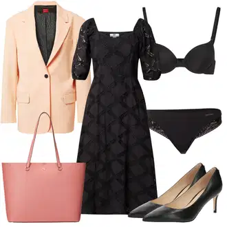 outfit mit Hlačke z visokim pasom Calvin Klein underwear "Jesenski outfit"