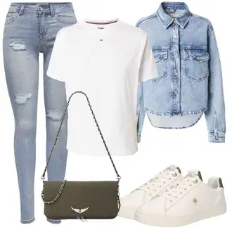 outfit mit Gang "Jesenski outfit"