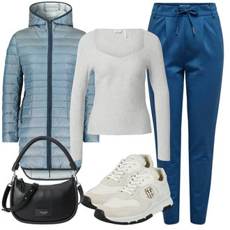 outfit mit Čevlj Superge z ježkom/Teddy superga/Superge Luknjasta/Superge z Bleščicami/Superge Z Bočno Zadrgo Tommy Hilfiger "Jesenski outfit"