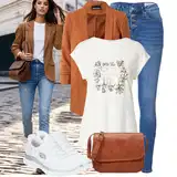 VERO MODA Zimní Džíny Outfity image