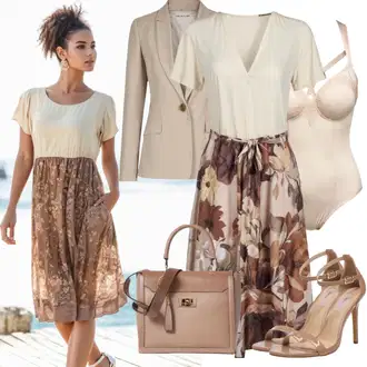 Outfity pro svatební hosty "Letní vzhled pro každý den"