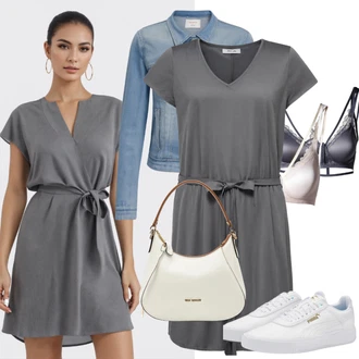 Měkké Outfit s Modrá/Tmavě modrá/Světle modrá Vintage Bund/Džínové Bund/Krátké Džínové Bundičky nasty gal petite "Letní vzhled pro módně uvědomělé"