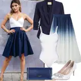 Outfity pro svatební hosty s plisovanými sukněmi image