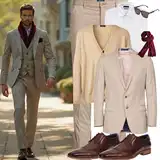 Old Money Schals Outfits image