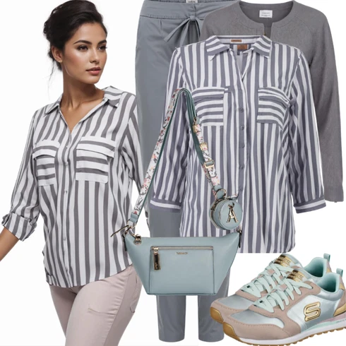 Kombinace Dlouhé Šedá/Světle šedá/Tmavě šedá Široká Kalhoty/3/4 Kalhoty/Culotte Kalhoty/Mušelínové kalhoty/Palazzo Kalhoty/Plisovaná kalhoty/Kožená Pánská Bund JdY