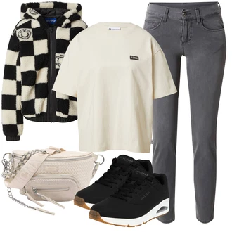 outfit mit Bež/Roza/Khaki/Rjava Torbica za okrog pasu/Torbica za okrog pasu/Torbica za okrog pasu/Torba za boke Steve Madden "Popolna za jesen"