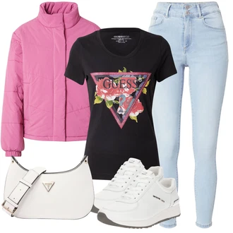 Jesenske Outfiti Poroka Gost mit Bela/Krem Usnjene superge/Superge Nizka/Ozka superga/Superge Z Bočno Zadrgo/Vintage superga/Pohodni Čevelj MICHAEL Michael Kors "Popolna za jesen"Look: Bar, Bayram, Dan plaže, Koncert, Gala, Šola, Poroka