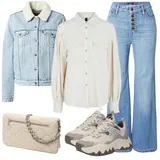 Polo Ralph Lauren Kavbojke Visokega Pasu outfiti za dame image