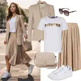 Chic outfity se sukněmi image