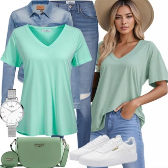 Měkké Outfit s Modrá/Tmavě modrá/Světle modrá Vintage Bund/Džínové Bund/Krátké Džínové Bundičky nasty gal petite "Perfektní Pro Léto"