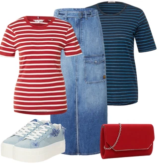 outfit mit CECIL "poletna obleka"