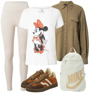 outfit mit Rjava/Bež/Khaki Hlače Legica iz Žameta/Baumwoll Pajkica/Pajkice z Visokim Pasom/Pletena Pajkica/Pajkice z Razporkom/Neprosojna Pajkica/Oblikovana Pajkica/Usnjena Jakna/Termo Hlača/Treggings/Tople Pajkice Adidas Performance "poletna obleka"