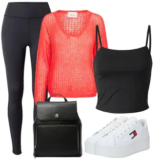 Poletne Outfiti Stari denar mit Bež/Črna Men's Bags/Touring backpack/Poslovna torba/Torba za prenosnik/Torba za Macbook/Torba za prenosnik/Pisarniška torba Tommy Hilfiger "poletna obleka"Look: Klasična, Eleganten, Italijanska, Pisarna, Stari denar, Univerzitetni