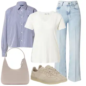 outfit mit Bež/Khaki Superga Usnjene superge/Superge Nizka/Ozka Superga/Vintage Superga Boss "poletna obleka"