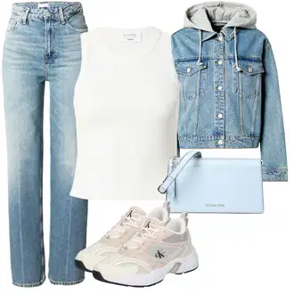 Til outfit mit Denim Jakna "Poletni outfit"