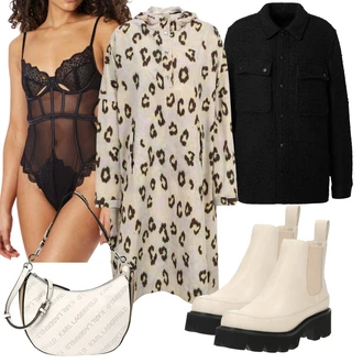 outfit mit Čipkasti bodi HUNKEMÖLLER "Poletni outfit"