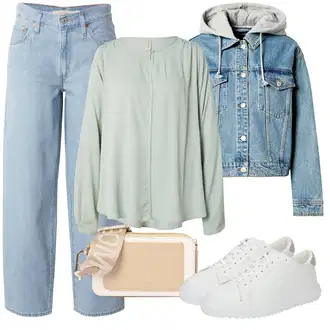 Til outfit mit Denim Jakna "Poletni outfit"