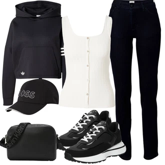 outfit mit Adidas Originals "Poletni outfit"
