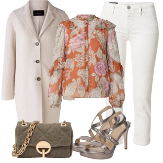 outfit mit Kavbojke z Razporkom/Kavbojke Sproščenega & Ohlapnega Kroja/Kavbojke Visokega Pasu/Kavbojka z Nizkim Pasom True Religion "Poletni outfit"