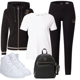 outfit mit Bela/Krem Srajca & majica velike velikosti/Majica & Top/Bluza velika velikost B.young "poletni videz"