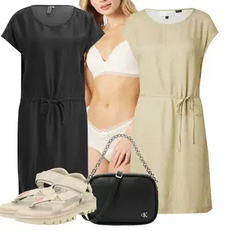Poletne Outfiti Stari denar mit Črna/Siva Torbica za čez ramo/Vrečka za prenašanje/Torba za čez ramo/Billfold/Mini torbica/Satchel torba/Torba za čez ramo Calvin Klein Jeans "poletni videz"Look: Klasična, Plemenita, Metal, Pisarna, Stari denar, Pank