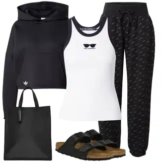 outfit mit Birkenstock "poletni videz"