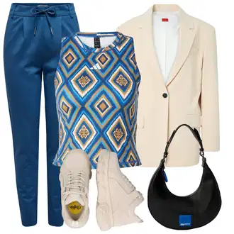 outfit mit Bež/Khaki/Rumena Teddy Superga/Debele Superge/Usnjene superge/Plato-Sneaker/Ozka Superga/Vintage Superga Buffalo "poletni videz"