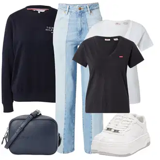 Poletne Outfiti Stari denar mit Siva/Temno modra/Svetlo modra/Modra Men's Bags/Vrečka za prenašanje/Diabetična vrečka Tommy Jeans "poletni videz"Look: Klasična, Morski, Stari denar, Prevelik, Transparent, Unisex