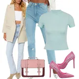 Eleganten Visoke petke outfiti za dame image