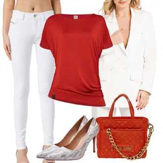 outfit mit Usnjena Jakna/Push up Kavbojke/Usnjene Čevlje/Ozke Kavbojke/Kavbojka z Nizkim Pasom/Gležnarji/Kavbojke na Poteg/Kavbojka z Nizkim Pasom Diesel "poletni videz za elegantne ženske"