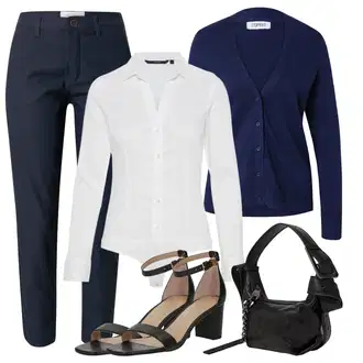 Poletne Outfiti Gost na poroki mit Črna/Bela/Rjava Sandal z blok peto/Sandala/Sandala s peto Polo Ralph Lauren "poletni videz za elegantne ženske"