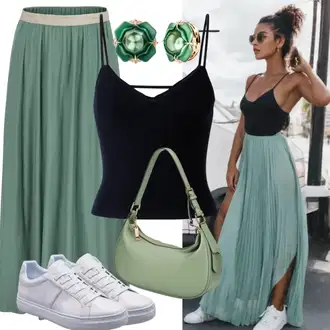 Green Outfits Estetski mit Turkizna/Zelena/Svetlo zelena Torbica za okrog pasu/Vrečka za prenašanje/Torbica za čez ramo/Torba za čez ramo/Mini torbica/Satchel torba/Torba za čez ramo/Torba za boke Calvin Klein, Modra/Bela Usnjene superge/Skate Obutev/Ozka superga/Superge s klinasto peto/Vintage superga/Zimske superge Jordan "Poslovni Videz Poletje"Look: Rap, Estetski, Priložnostne, Eleganten, Klasična, Mehko, Prevelik, Safari, Transparent, Hip Hop, Skater, Športno, Unisex