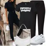 Zkrácené topy s třpytem outfity image