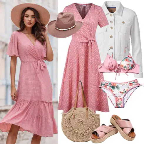Kombinirajte Pink Kupaći Kostim Kožni muški remeni/Balconette Bikini/Bikiniji sa žicom/Bralette gornji dio bikinija/Bikini gornji dio sa žicom/Gornji Dio Bikinija Balconette/Kupaći Kostim Sa Žicama/Push-up gornji dio bikinija/Women's Lingerie & Swimwear Elomi