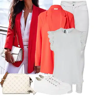 Kombinacije za ljeto Egirl sa Siva/Krem/Bijela/Srebro Bluza i Tunika/Bluza Veći Broj/Majica I Top Veći Broj Pieces "Opušteni izgled"Look: Stil, Lagano, Prekrasan, Babydoll, Nježna djevojka, Egirl