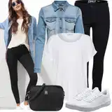 Outfity s tričky nadměrných velikostí image