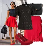 Halenky a Tuniky ve Stylu Babydoll Móda Pro Plnoštíhlé Outfity image